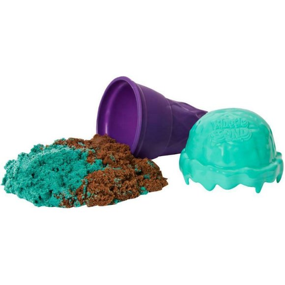 Kinetic sand (3 Mint Chocolate, 3 Strawberry Banana) - Picture 5 of 7